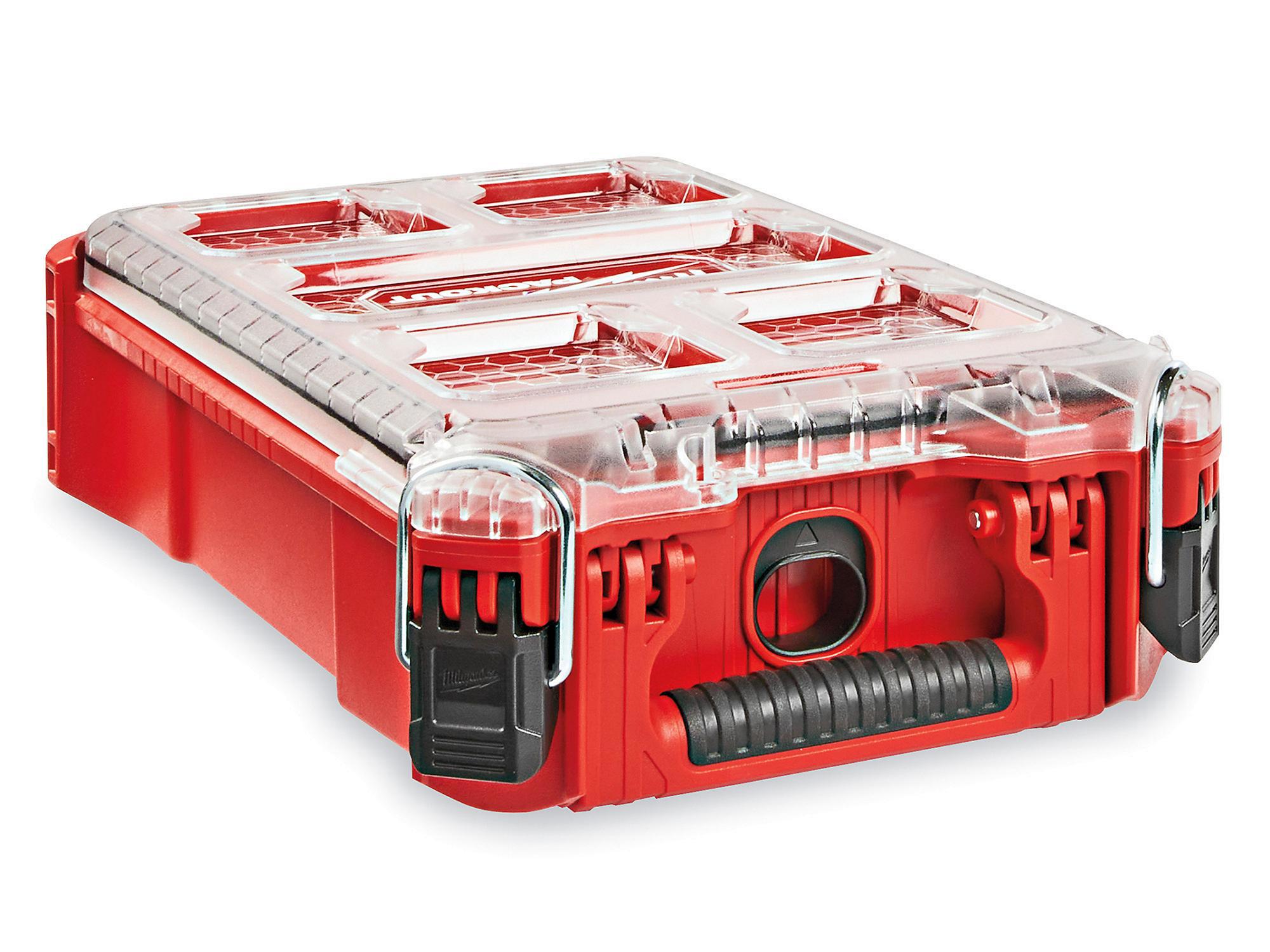 PACKOUT 11 Compartment Red Small Parts Low-Profile Organizer